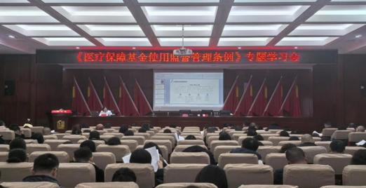 鼎城区深入开展医保基金监管宣传暨欺诈骗保专项整治行动
